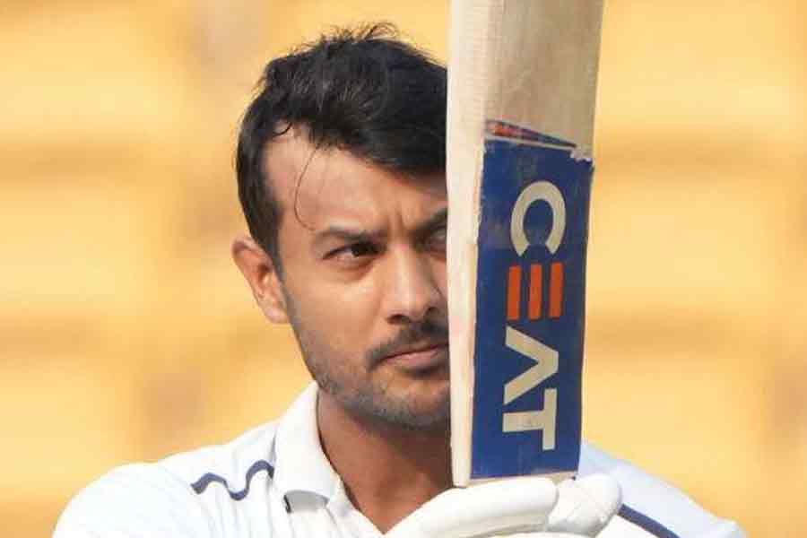 Mayank Agarwal scored 249 runs in Ranji Semifinal