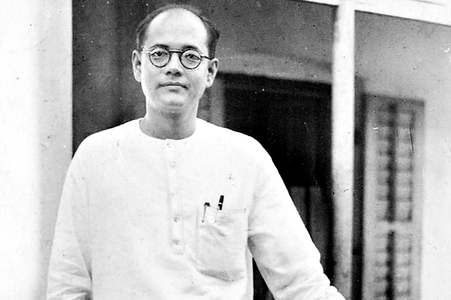 A Photograph of Netaji Subhas Chandra Bose