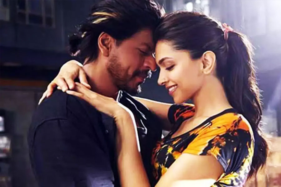 photo of a movie scene in Pathaan.