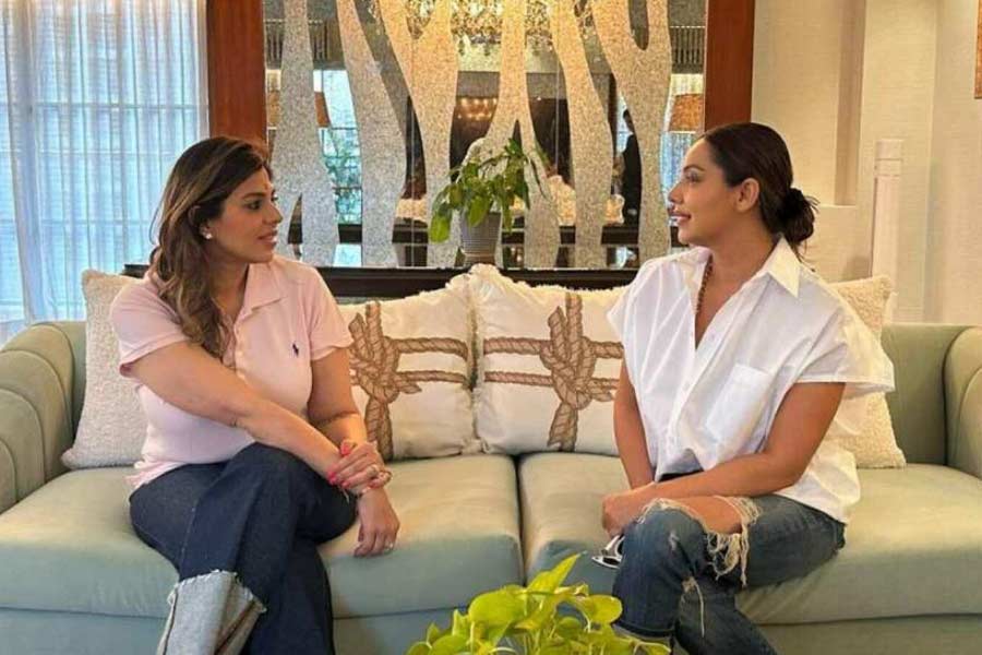 photo of Gauri Khan and Pooja Dadlani.