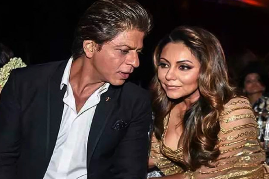 Shah Rukh Khan and Gauri Khan together