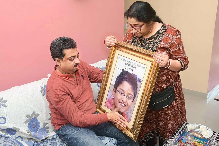 Picture of a family.