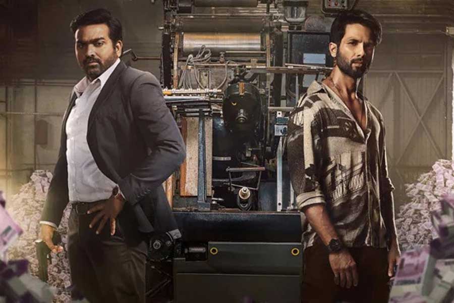 Shahid Kapoor and Vijay Sethupathi in Farzi web series