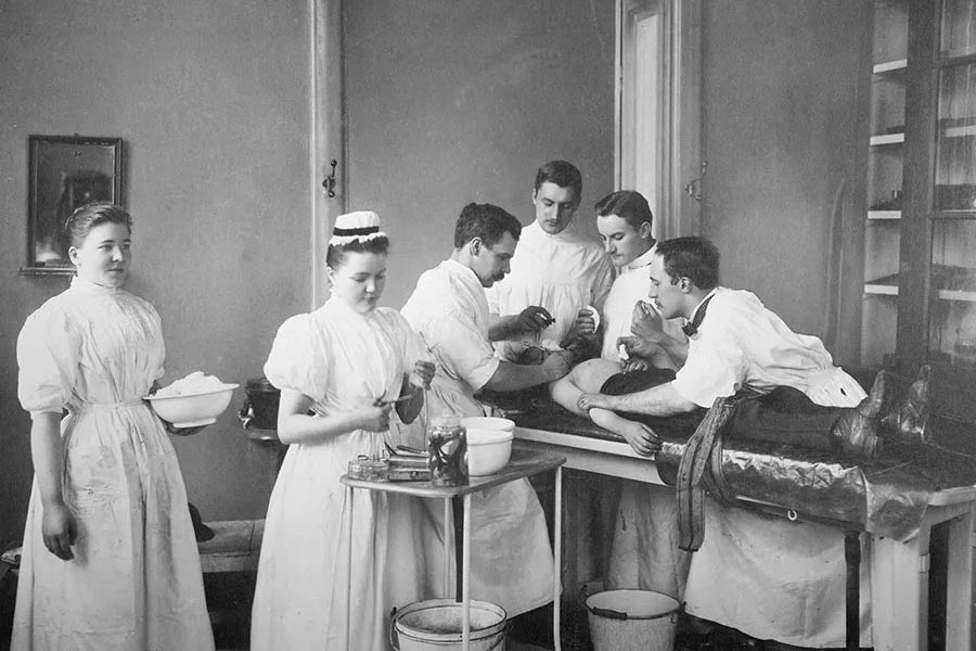 Lobotomy surgery was performed to treat mental illness.