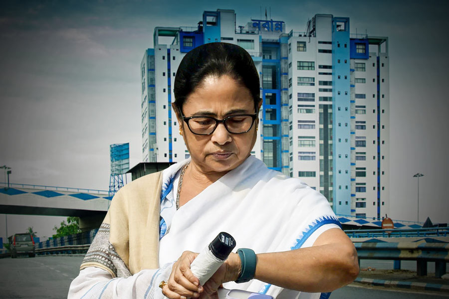 Chief Minister Mamata Banerjee sudden visit to the office of Home Department in Nabanna