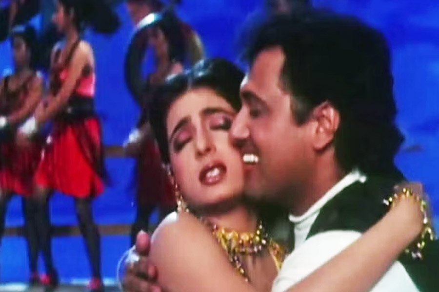 Kanchan with Govinda