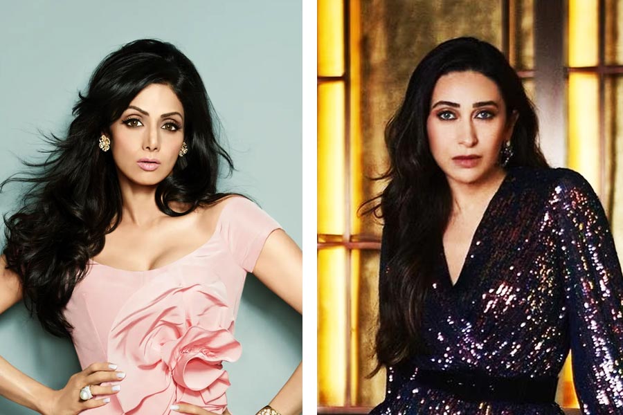 Shri Devi and Karishma Kapoor