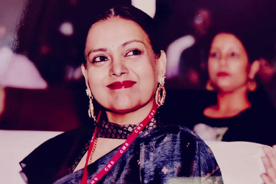 Bollywood actress Sushmita Mukherjee