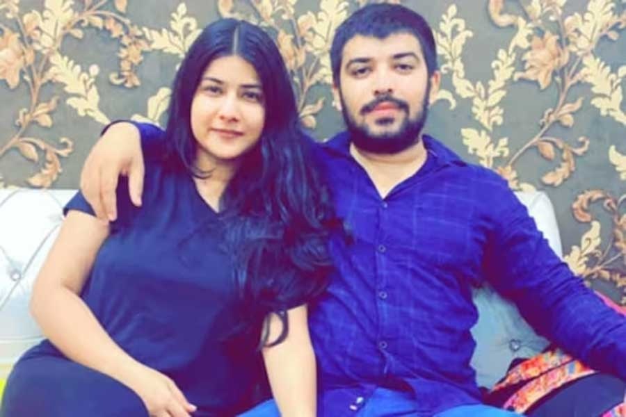 Image of Sahil Gehlot and his girlfriend Nikki Yadav