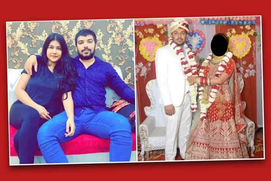 photo of Sahil Gahlot’s marriage after killing girlfriend Nikki Yadav.