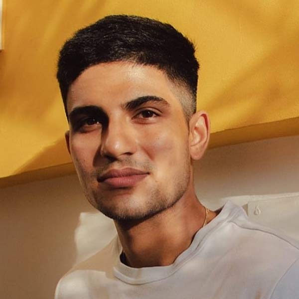 A photograph of Shubman Gill.