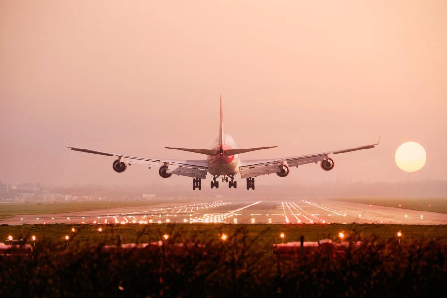 image of business class in plane