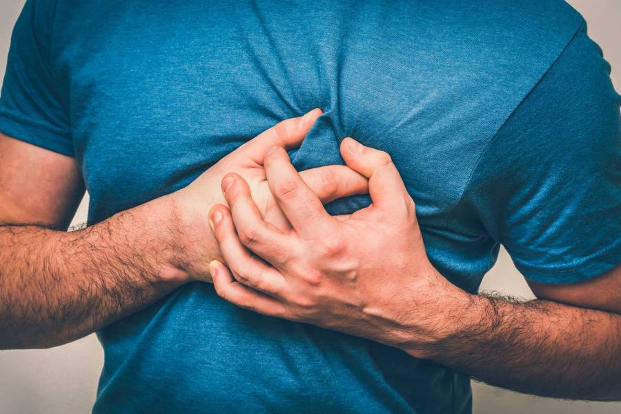 symbolic image of heart attack