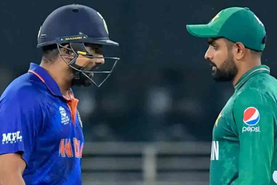 Picture of Rohit Sharma and Babar Azam