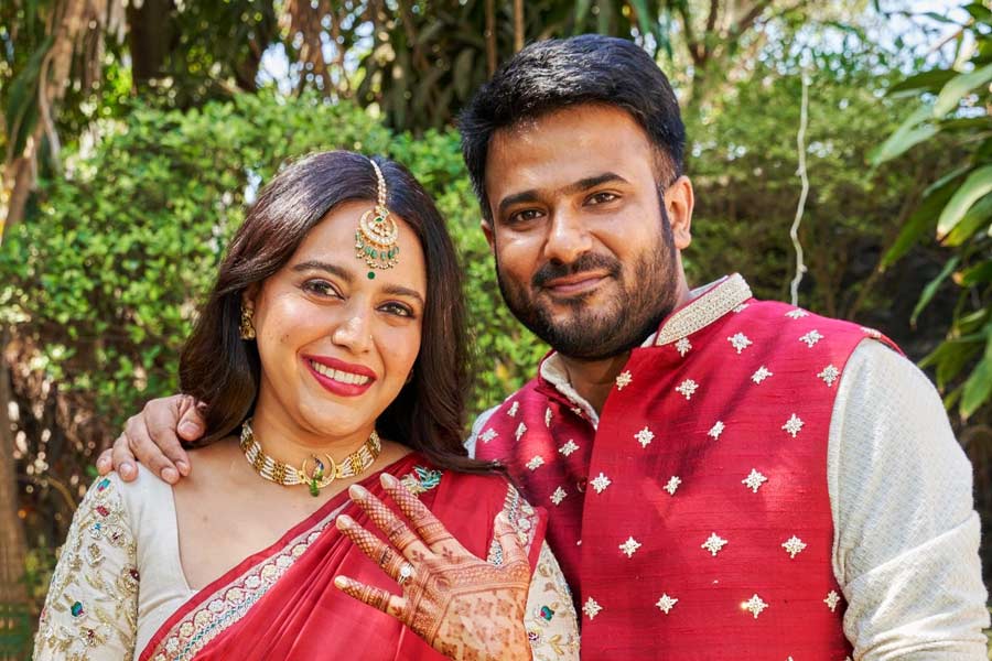 image of marriage of Swara Bhasker 
