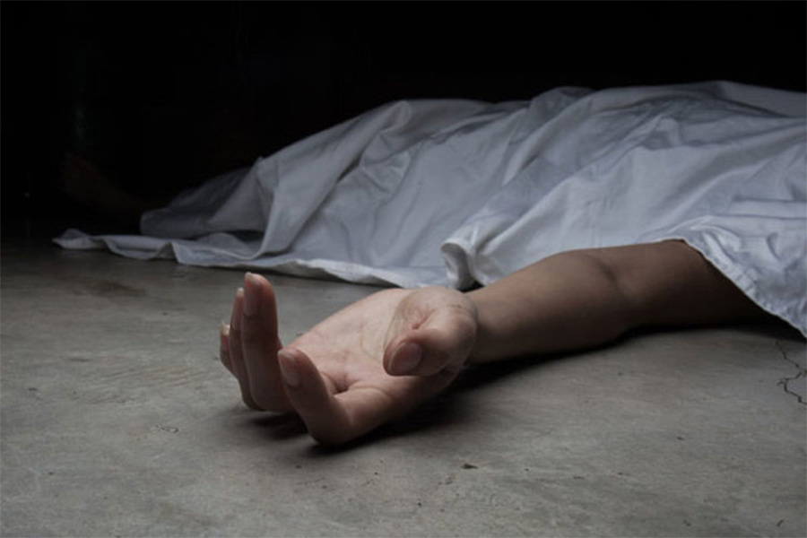 A Photograph representing a dead body