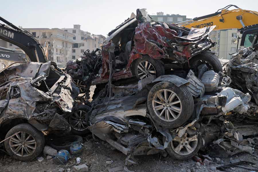 image of earthquake in Turkey 