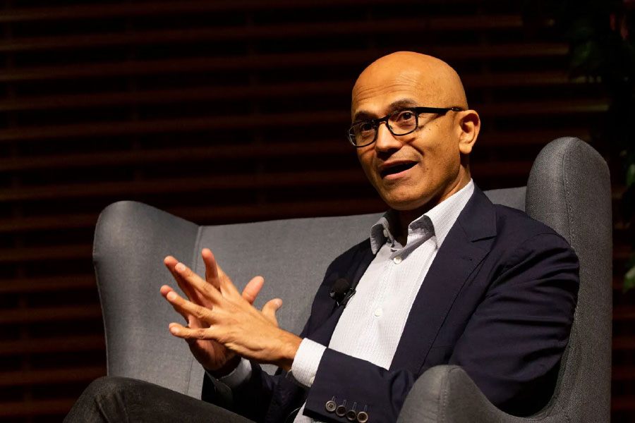 Microsoft CEO Satya Nadella.