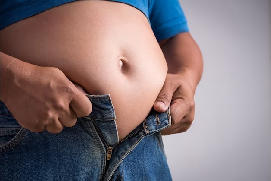 Symbolic image of belly fat