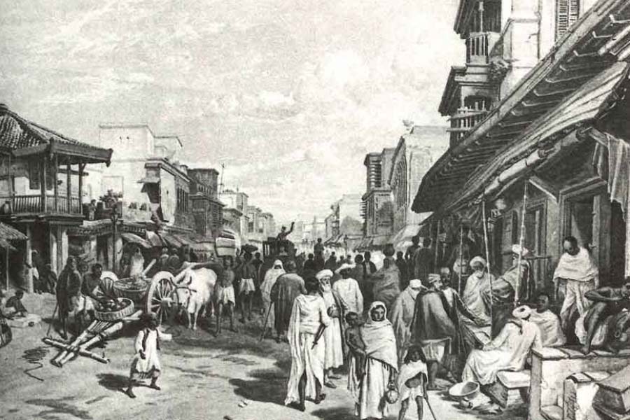 বাজারের নাম যে ‘বৈঠকখানা’! বাজার ঢুকে পড়েছে বসার ঘরের মধ্যে, না কি বসার ঘরই এসে হাজির বাজারে? এই প্রশ্নই ঘুরপাক খায় এই বাজারের নামে। কলকাতার বিখ্যাত সেই বৈঠকখানা বাজারের জন্মবৃত্তান্তের শিকড় কিন্তু কয়েকশো বছরের পুরনো। 