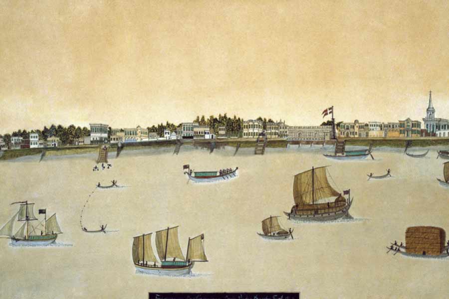 সে সময়ে গঙ্গার তীরবর্তী অন্যতম সমৃদ্ধ জনপদ ছিল শ্রীরামপুর। সেখানেই সদলবলে ঘাঁটি গাড়তে চেয়েছিলেন চার্নক। কিন্তু তখন ইউরোপীয় বণিকগোষ্ঠী এবং মুঘল সুবেদারদের দাপট অনেক বেশি। 