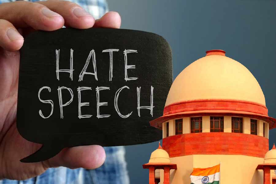 Representational image of hate speech and Supreme Court.