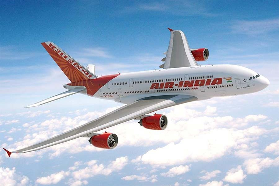 image of air India flight