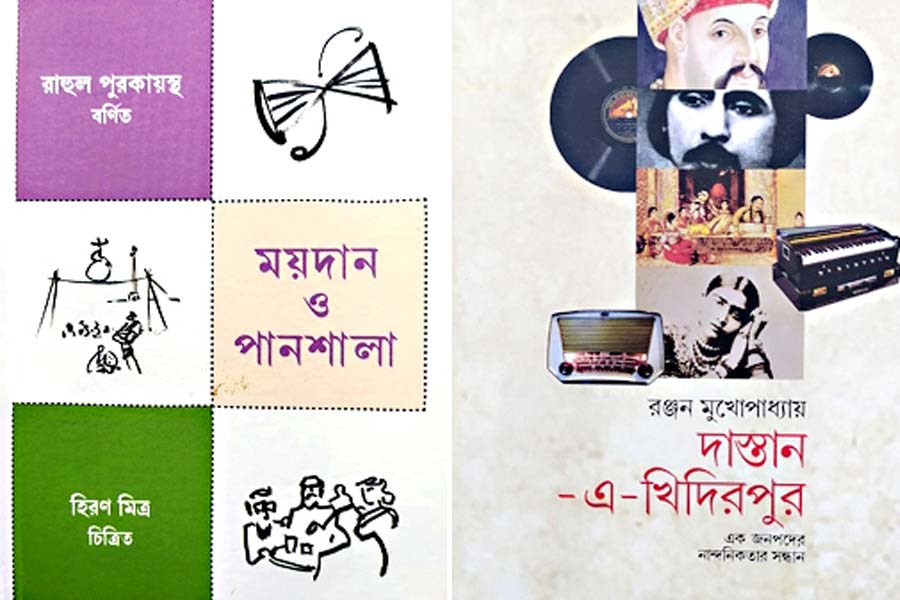 Picture of Bengali books.
