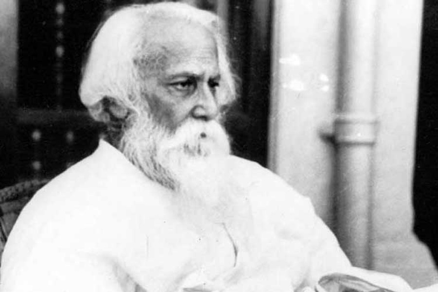 Picture of Rabindranath Tagore.