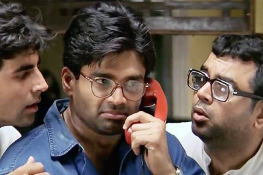 still from the film Hera Pheri.
