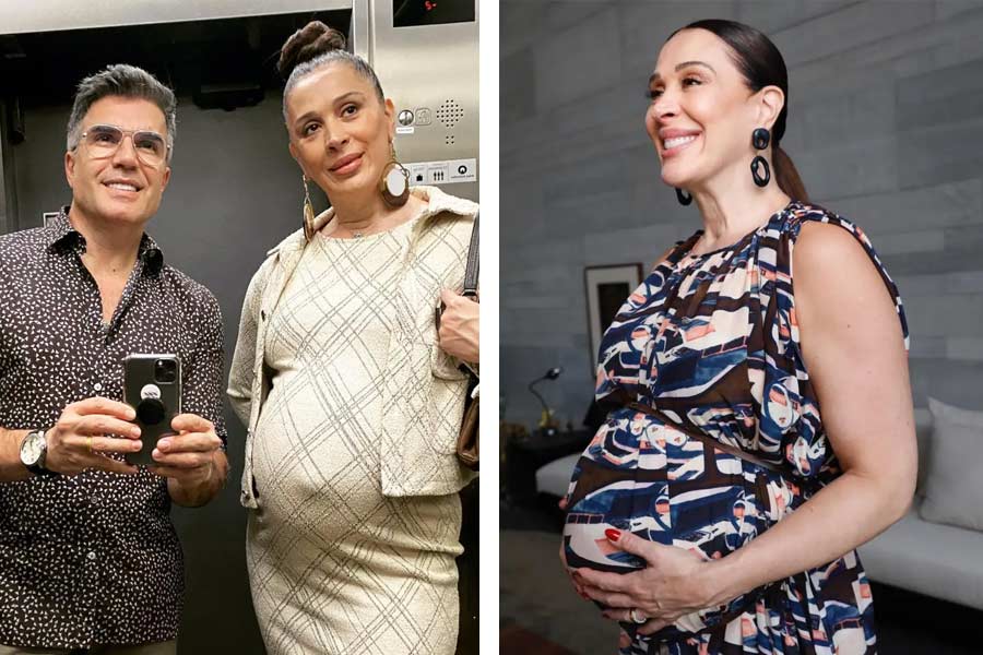 Pregnant Actress