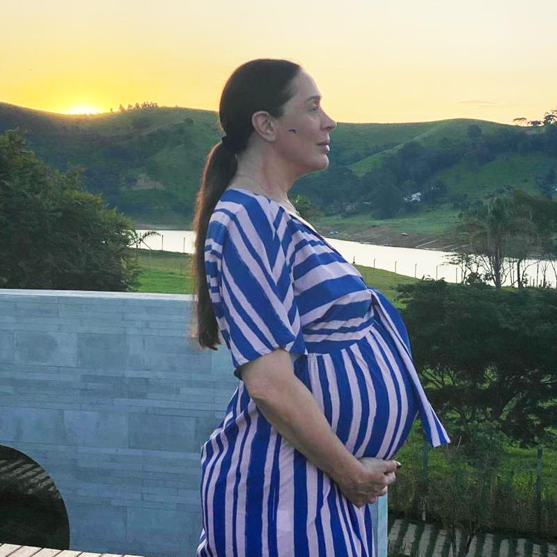 Pregnant Actress