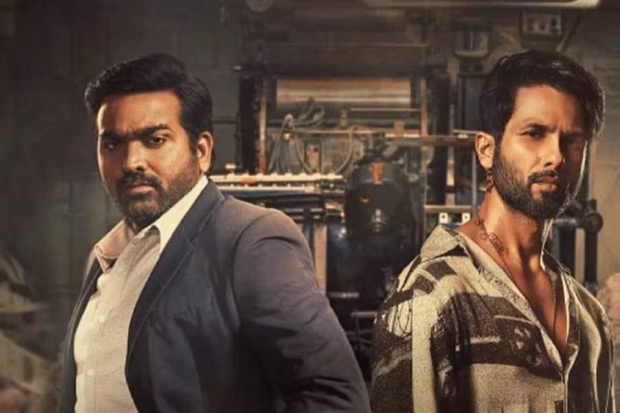 Shahid Kapoor and Vijay Sethupathi in Farzi web series
