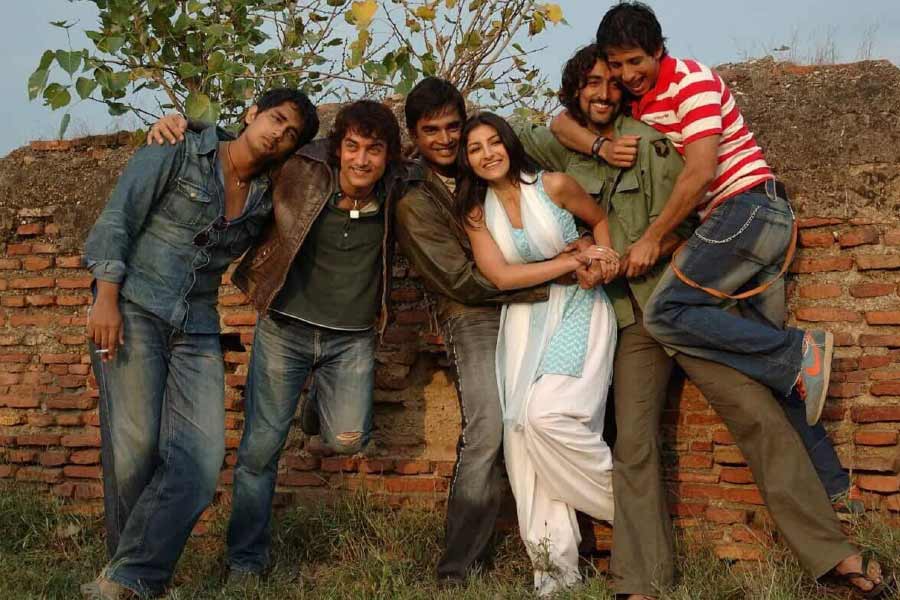 Rang De Basanti movie scene