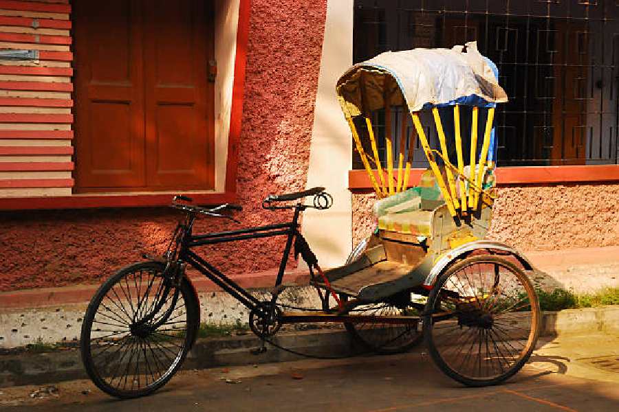 Image of Cycle Rickshaw.
