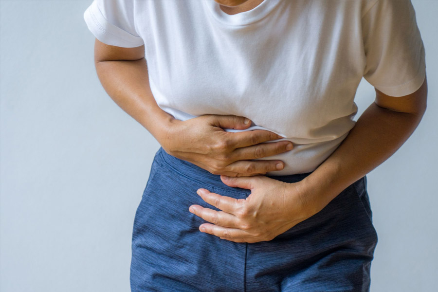 representational image of stomach pain 