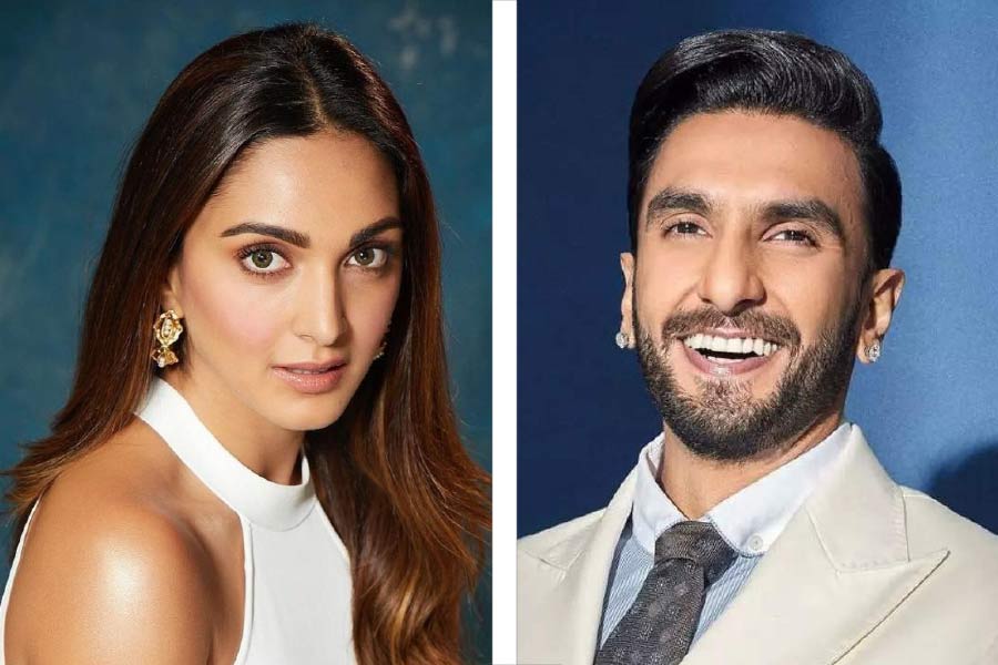photo of Kiara Advani and Ranveer Singh.