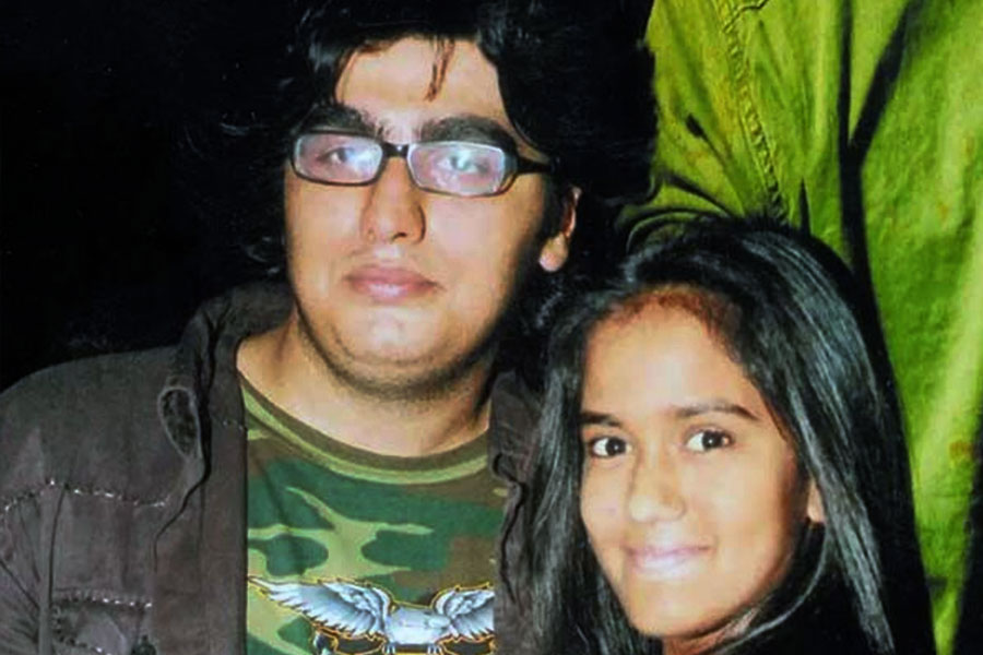 Arjun Kapoor with his ex girlfriend Arpita