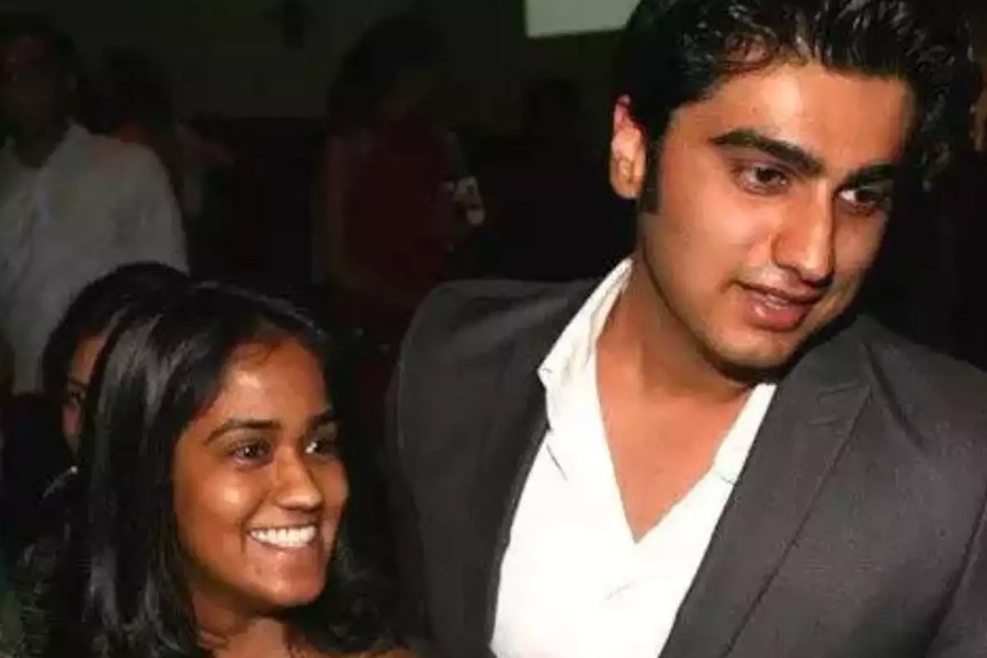 Arjun Kapoor with his ex girlfriend Arpita