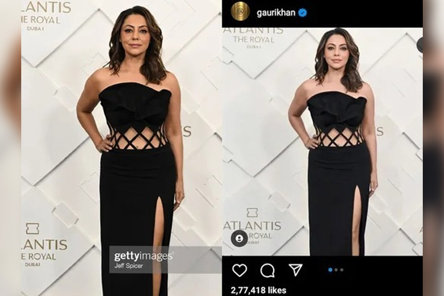 Photograph of Gauri Khan from an event at Dubai.