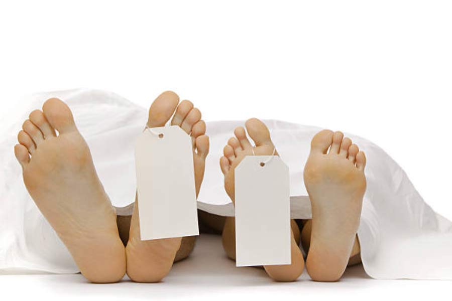 Japanese couple who were shy to have sex died after finally having it.