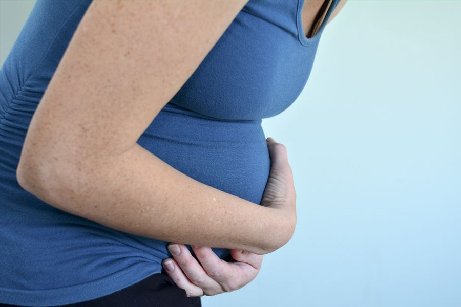 Representational picture of pregnant woman