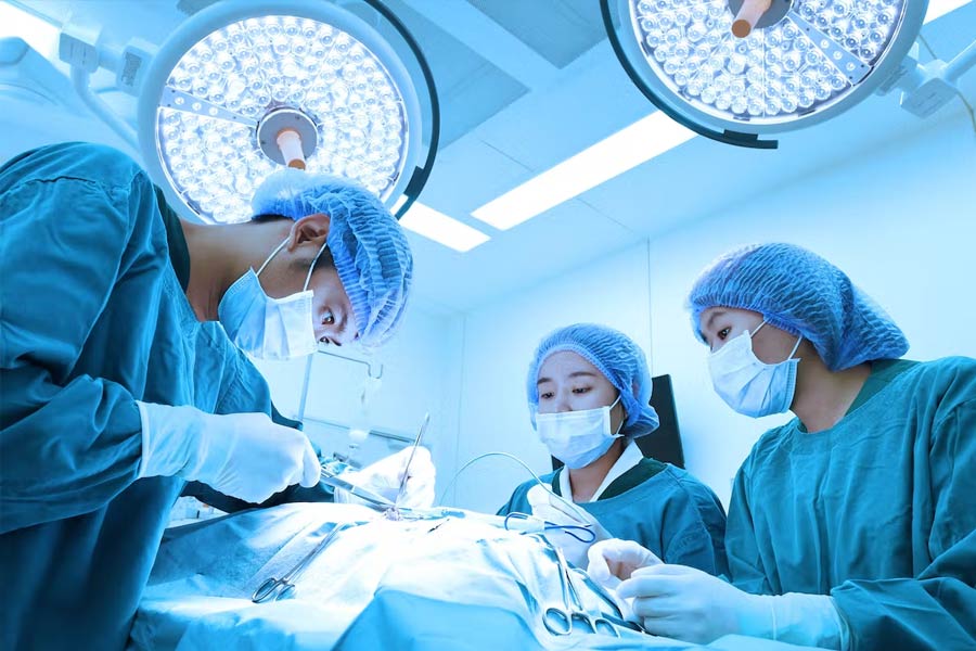 Representational picture of operation theatre