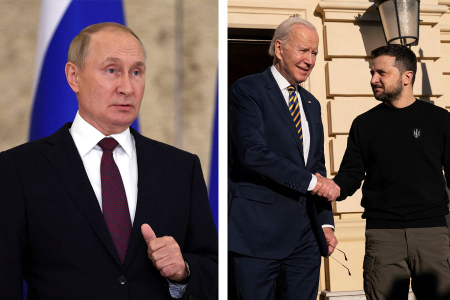 US president Joe Biden promised Rs 4100 crores additional military aid to Kyiv