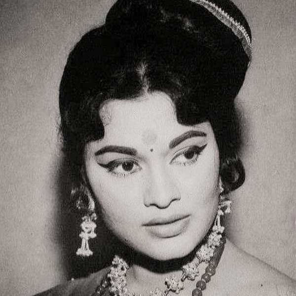 A Photograph of Bollywood Actress Bela Bose.