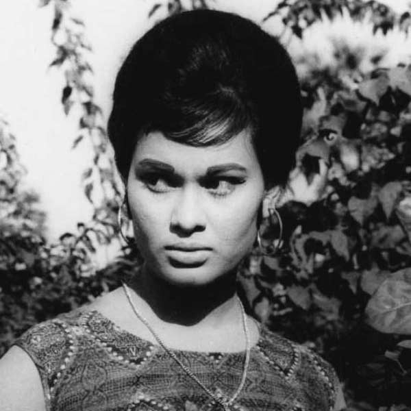 A Photograph of Bollywood Actress Bela Bose.