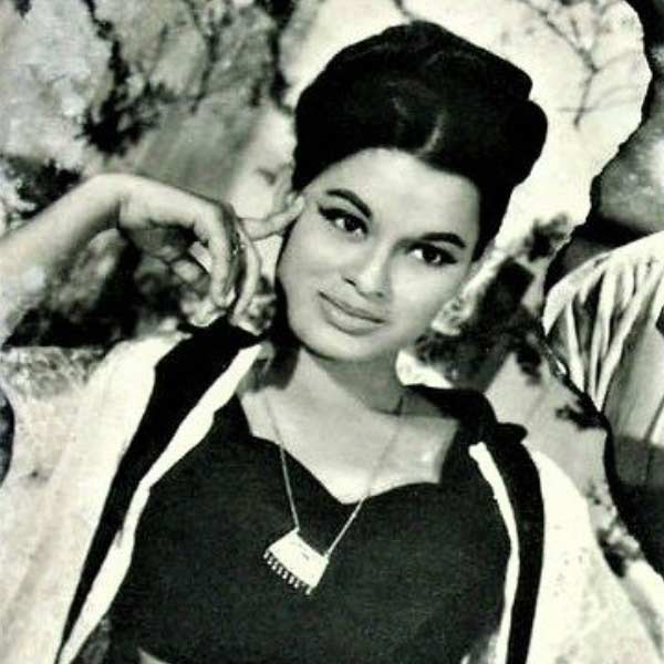A Photograph of Bollywood Actress Bela Bose.