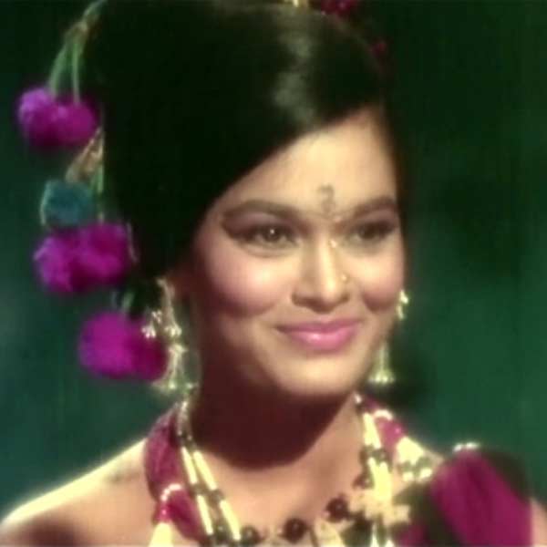 A Photograph of Bollywood Actress Bela Bose.