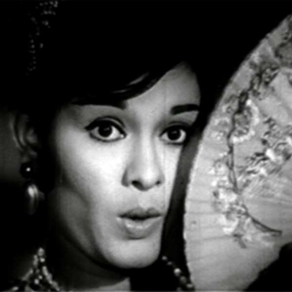A Photograph of Bollywood Actress Bela Bose.