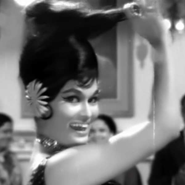A Photograph of Bollywood Actress Bela Bose.